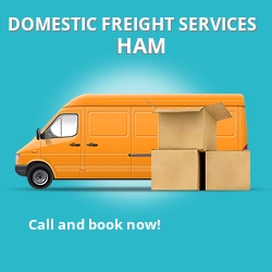TW10 local freight services Ham