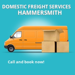 W12 local freight services Hammersmith