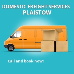 E13 local freight services Plaistow