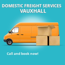 SW8 local freight services Vauxhall