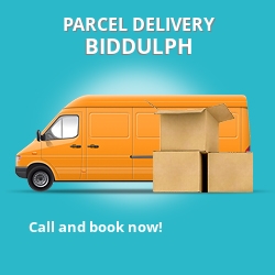 ST8 cheap parcel delivery services in Biddulph