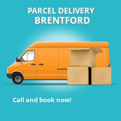 TW8 cheap parcel delivery services in Brentford