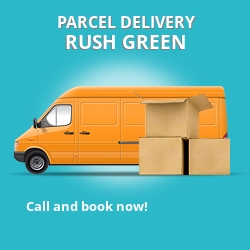 RM7 cheap parcel delivery services in Rush Green