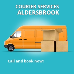 Aldersbrook courier services E12