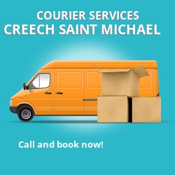 Creech Saint Michael courier services TA1