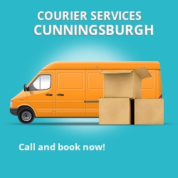 Cunningsburgh courier services ZE2
