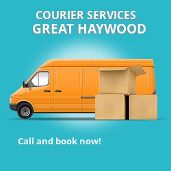 Great Haywood courier services ST18