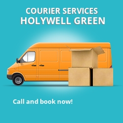 Holywell Green courier services HX4