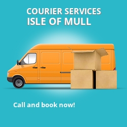 Isle Of Mull courier services PA75