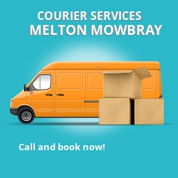 Melton Mowbray courier services LE14