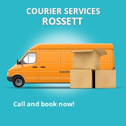 Rossett courier services LL12