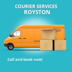 Royston courier services AL7