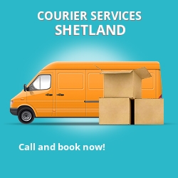 Shetland courier services ZE1
