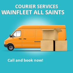 Wainfleet All Saints courier services PE24