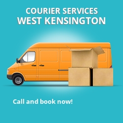 West Kensington courier services W14