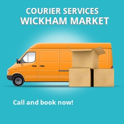 Wickham Market courier services IP13