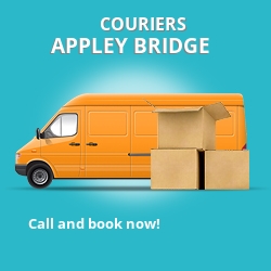 Appley Bridge couriers prices WN6 parcel delivery
