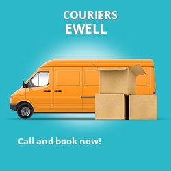 Ewell couriers prices KT17 parcel delivery