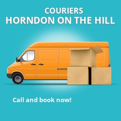 Horndon on the Hill couriers prices SS17 parcel delivery