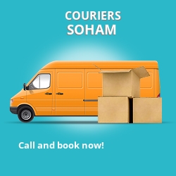 Soham couriers prices CB7 parcel delivery