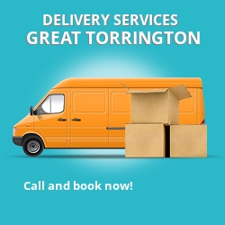 Great Torrington car delivery services EX38