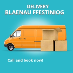 LL41 point to point delivery Blaenau Ffestiniog