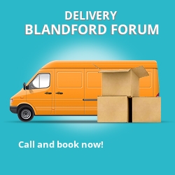 BH22 point to point delivery Blandford Forum