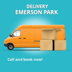 RM11 point to point delivery Emerson Park