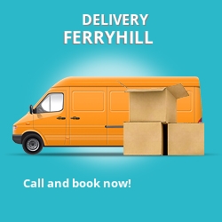 DL17 point to point delivery Ferryhill