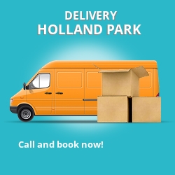 W11 point to point delivery Holland Park