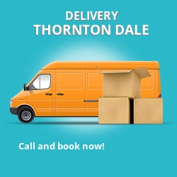 YO18 point to point delivery Thornton Dale