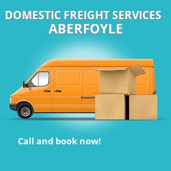 FK8 local freight services Aberfoyle