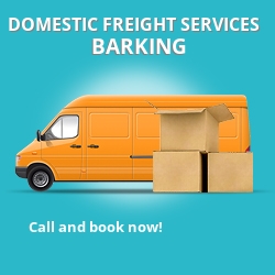 IG11 local freight services Barking