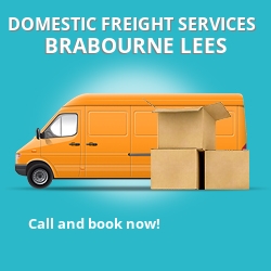 TN25 local freight services Brabourne Lees