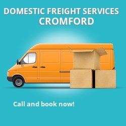 DE4 local freight services Cromford