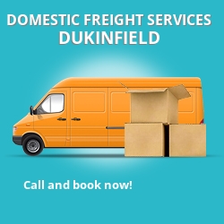 SK16 local freight services Dukinfield