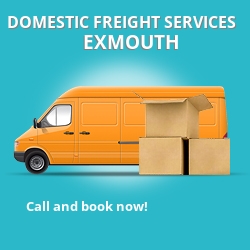 EX8 local freight services Exmouth