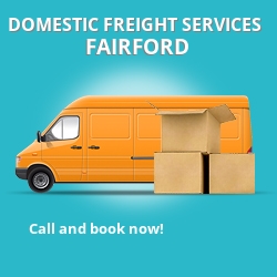 GL7 local freight services Fairford