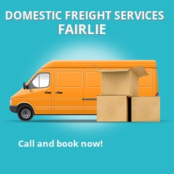 KA29 local freight services Fairlie