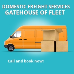 DG7 local freight services Gatehouse of Fleet