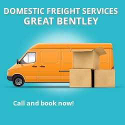 CO7 local freight services Great Bentley