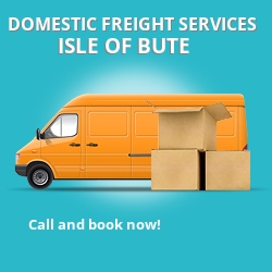 PA20 local freight services Isle Of Bute