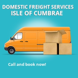 KA28 local freight services Isle Of Cumbrae