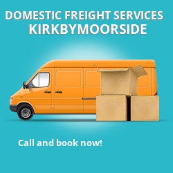 YO62 local freight services Kirkbymoorside