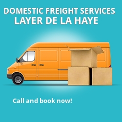 CO2 local freight services Layer de la Haye