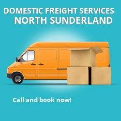 NE68 local freight services North Sunderland
