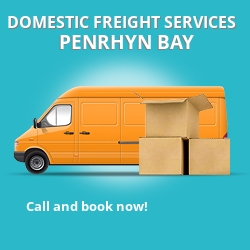 LL30 local freight services Penrhyn Bay