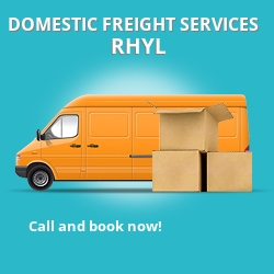 LL18 local freight services Rhyl