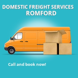 RM1 local freight services Romford