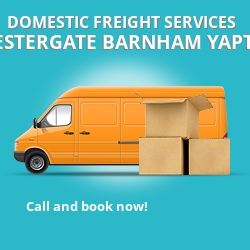 PO20 local freight services Westergate Barnham Yapton